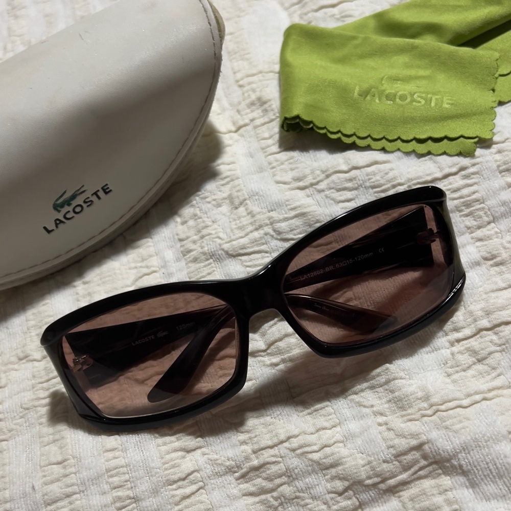 Lacoste Prescription Sunglasses - Women, brown frame